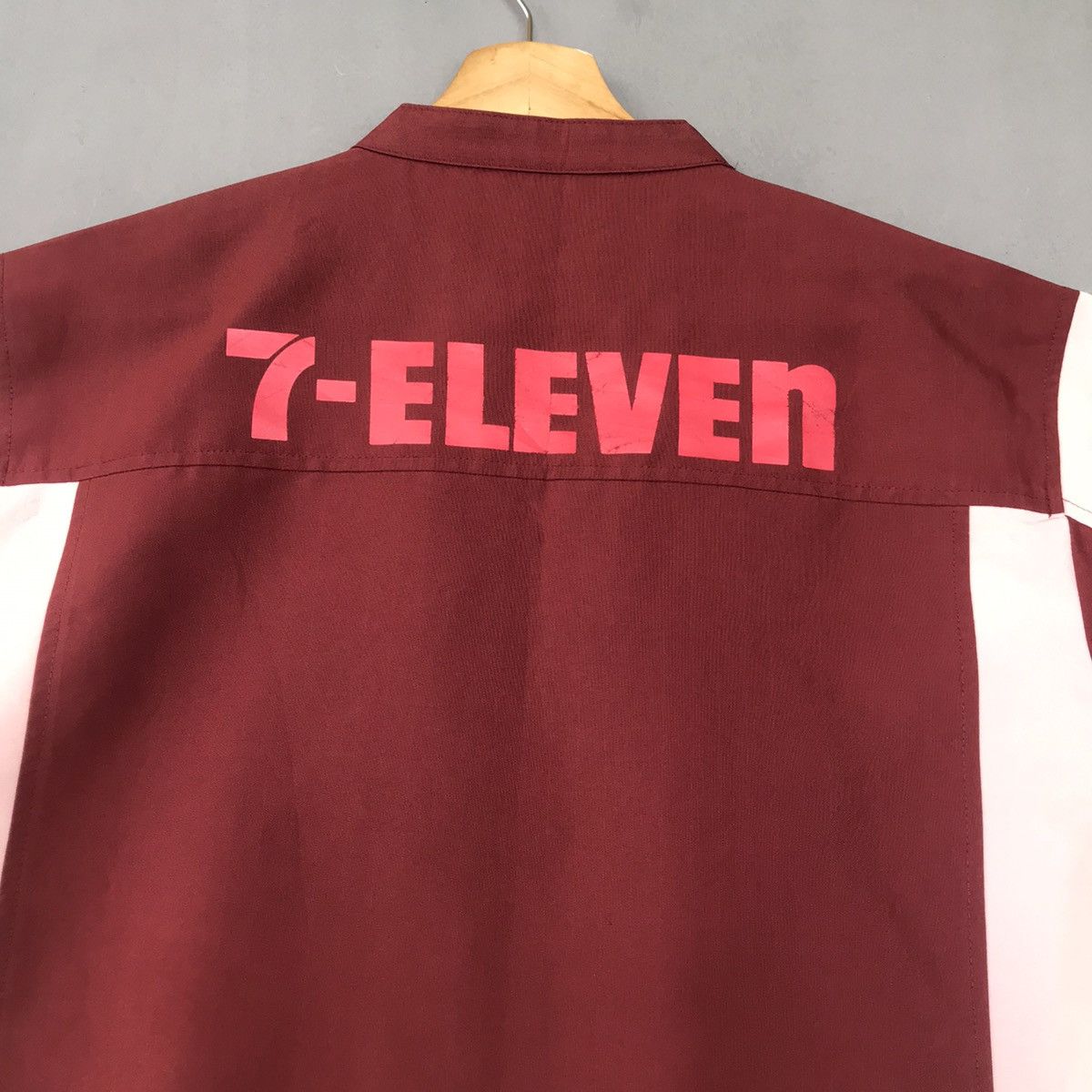 Japanese Brand × Vintage 🔥90's Vintage 7 ELEVEN Uniform Workwear Zipper Jacket Size US M / EU 48-50 / 2 - 6 Thumbnail