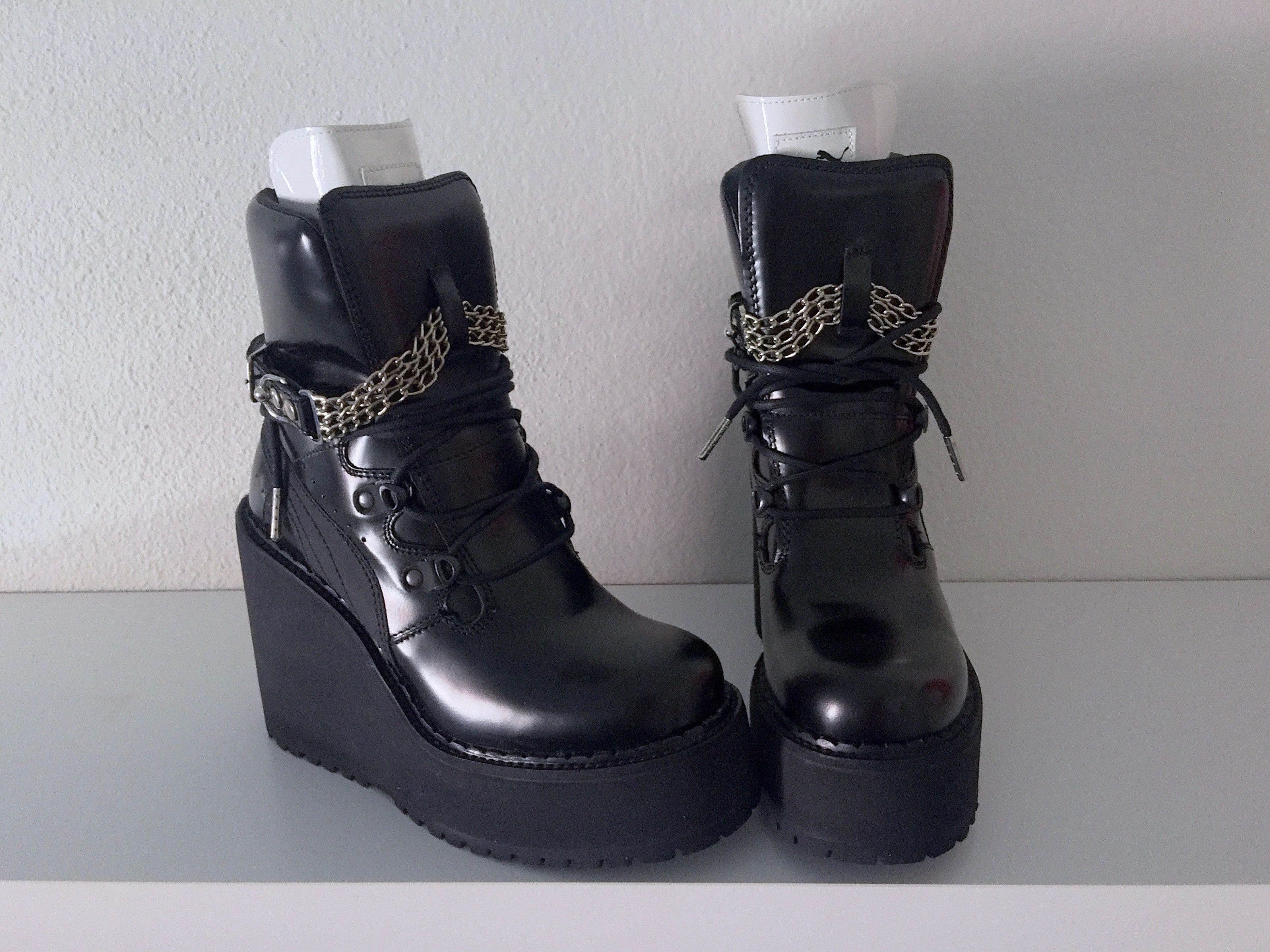 Puma X Rihanna Puma x Rihanna Fenty Wedge Boots SIZE 5 EU 37 Grailed
