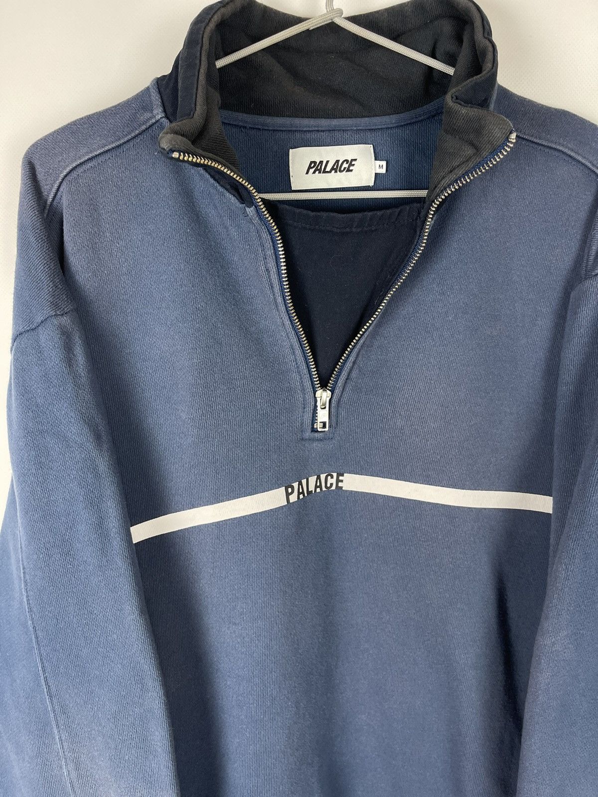 Palace Palace Adjusto logo sweat sun fade 1/4 zip sweatshirt sweat Size US M / EU 48-50 / 2 - 7 Thumbnail