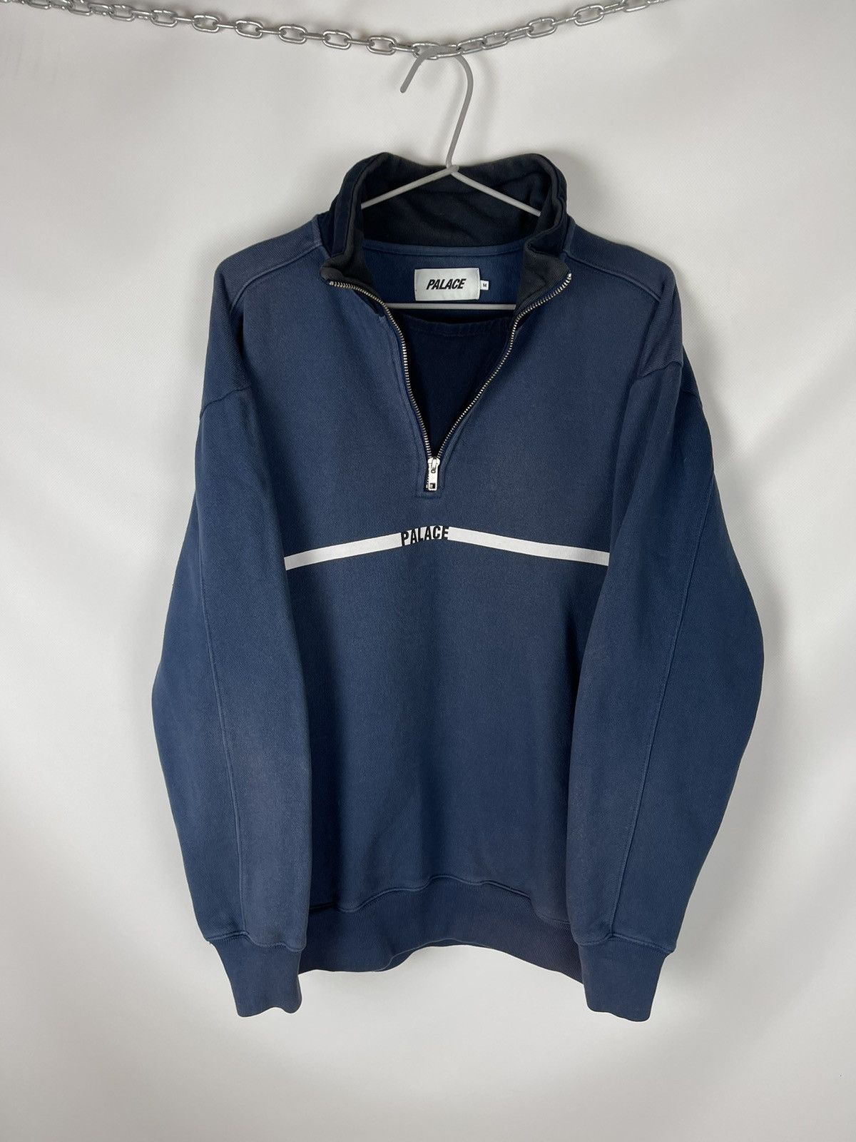 Palace Palace Adjusto logo sweat sun fade 1/4 zip sweatshirt sweat Size US M / EU 48-50 / 2 - 2 Thumbnail