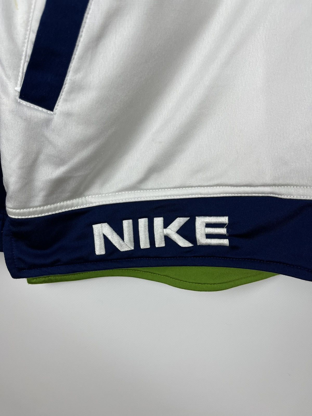 Nike Nike vintage 90s big logo swoosh track top jacket Size US M / EU 48-50 / 2 - 9 Thumbnail