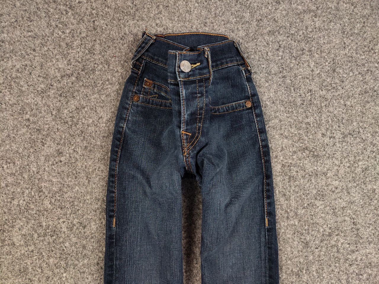 True Religion Vintage 90's True Religion Made in USA Blue Denim Jeans Size US 30 / EU 46 - 6 Thumbnail