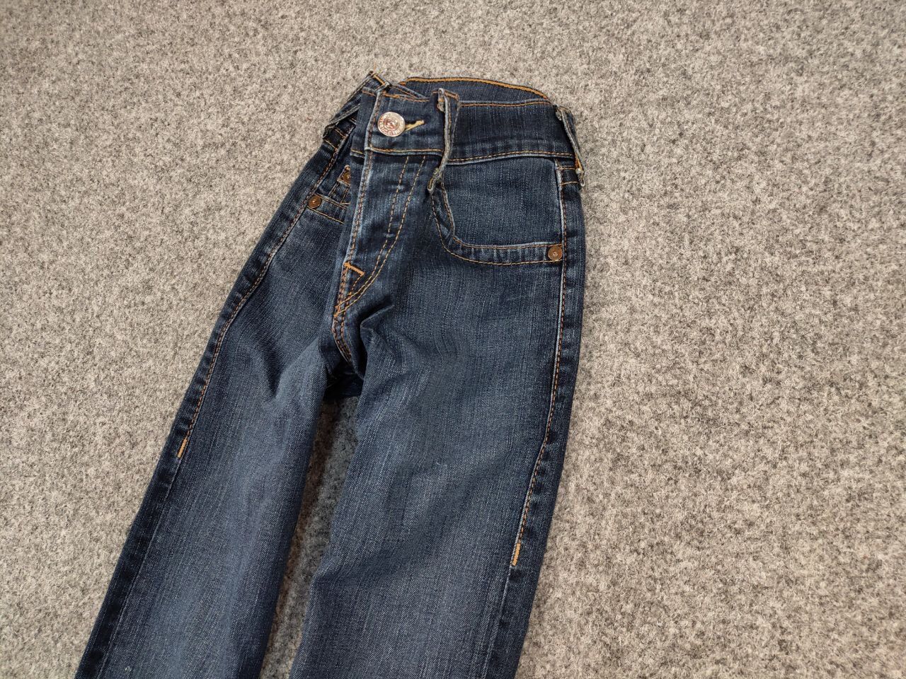 True Religion Vintage 90's True Religion Made in USA Blue Denim Jeans Size US 30 / EU 46 - 4 Thumbnail