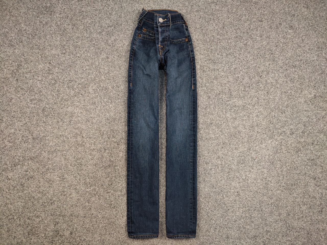 True Religion Vintage 90's True Religion Made in USA Blue Denim Jeans Size US 30 / EU 46 - 1 Thumbnail