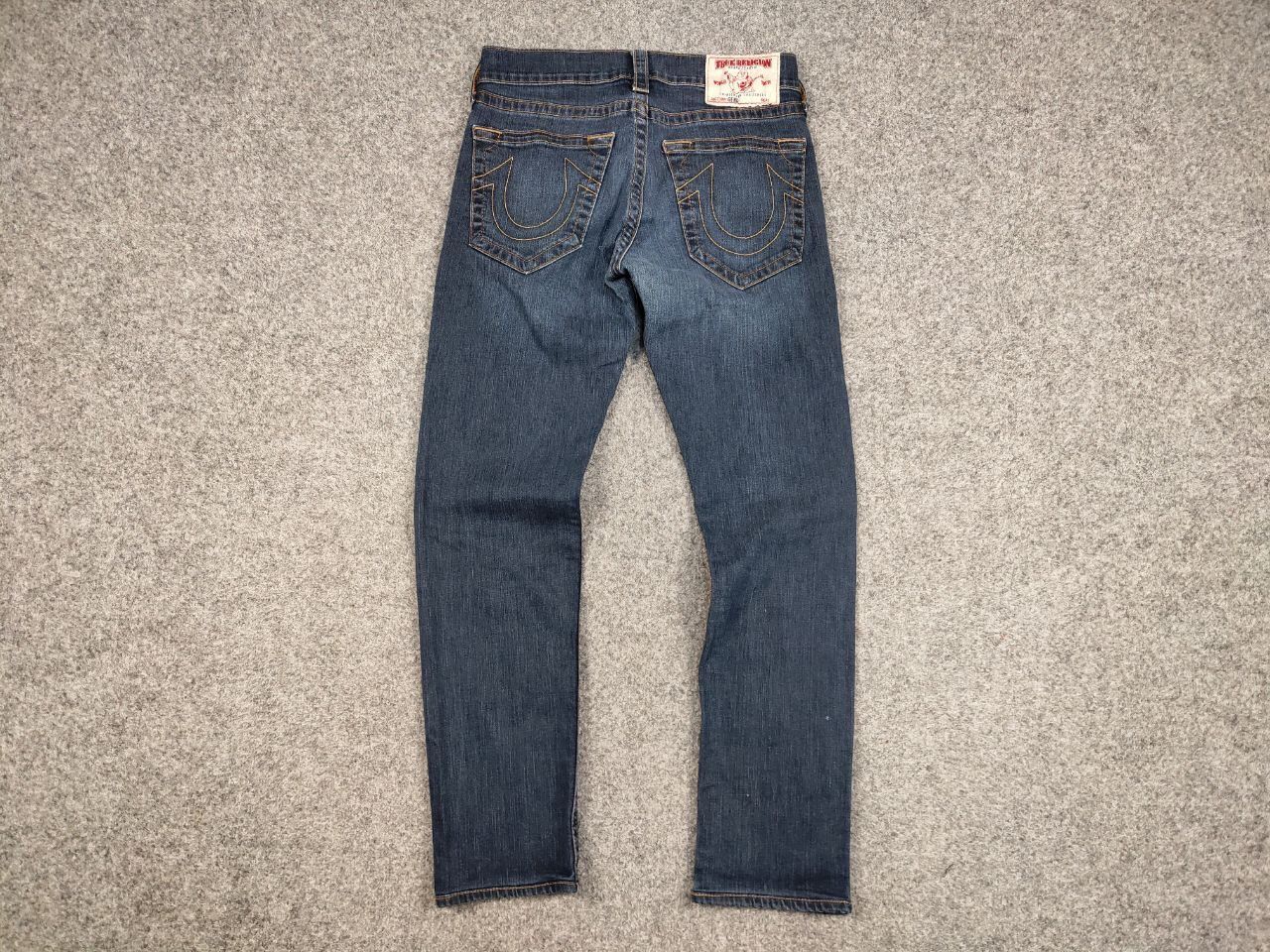 True Religion Vintage 90's True Religion Made in USA Blue Denim Jeans Size US 30 / EU 46 - 13 Thumbnail