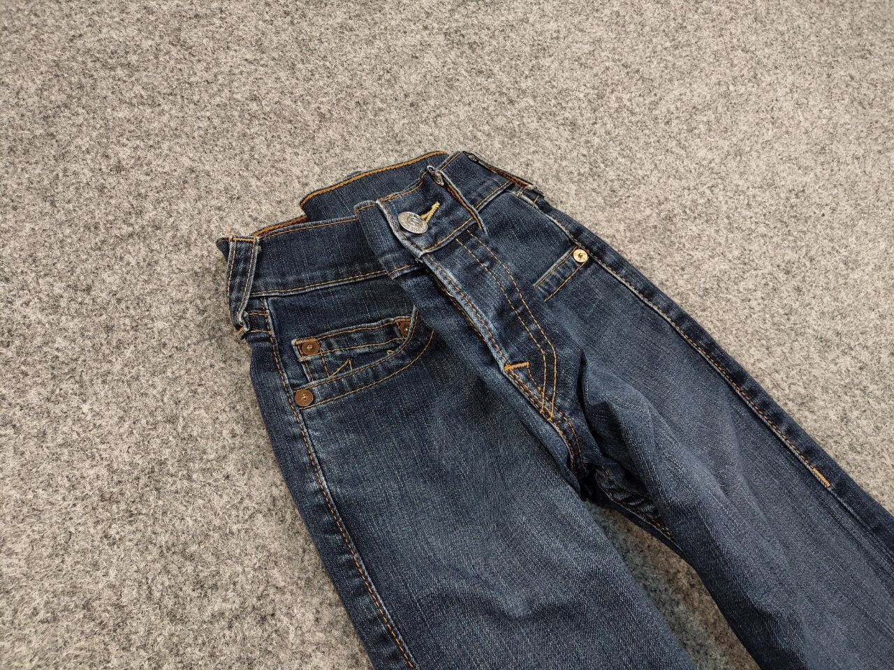 True Religion Vintage 90's True Religion Made in USA Blue Denim Jeans Size US 30 / EU 46 - 10 Thumbnail