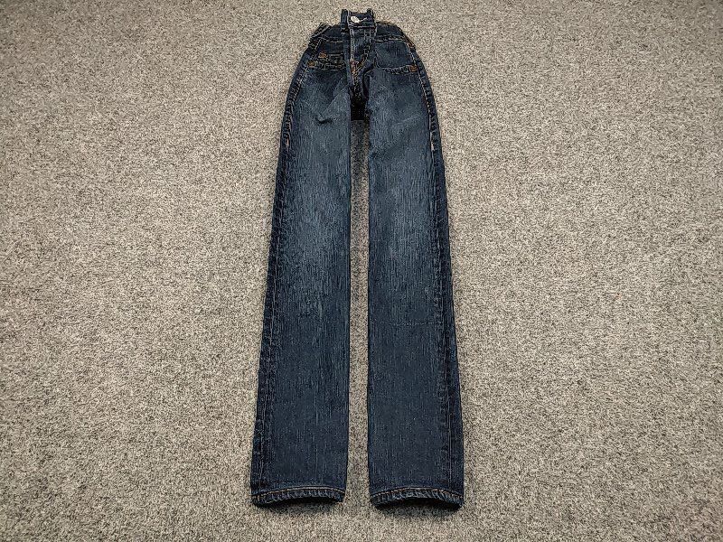 True Religion Vintage 90's True Religion Made in USA Blue Denim Jeans Size US 30 / EU 46 - 2 Thumbnail