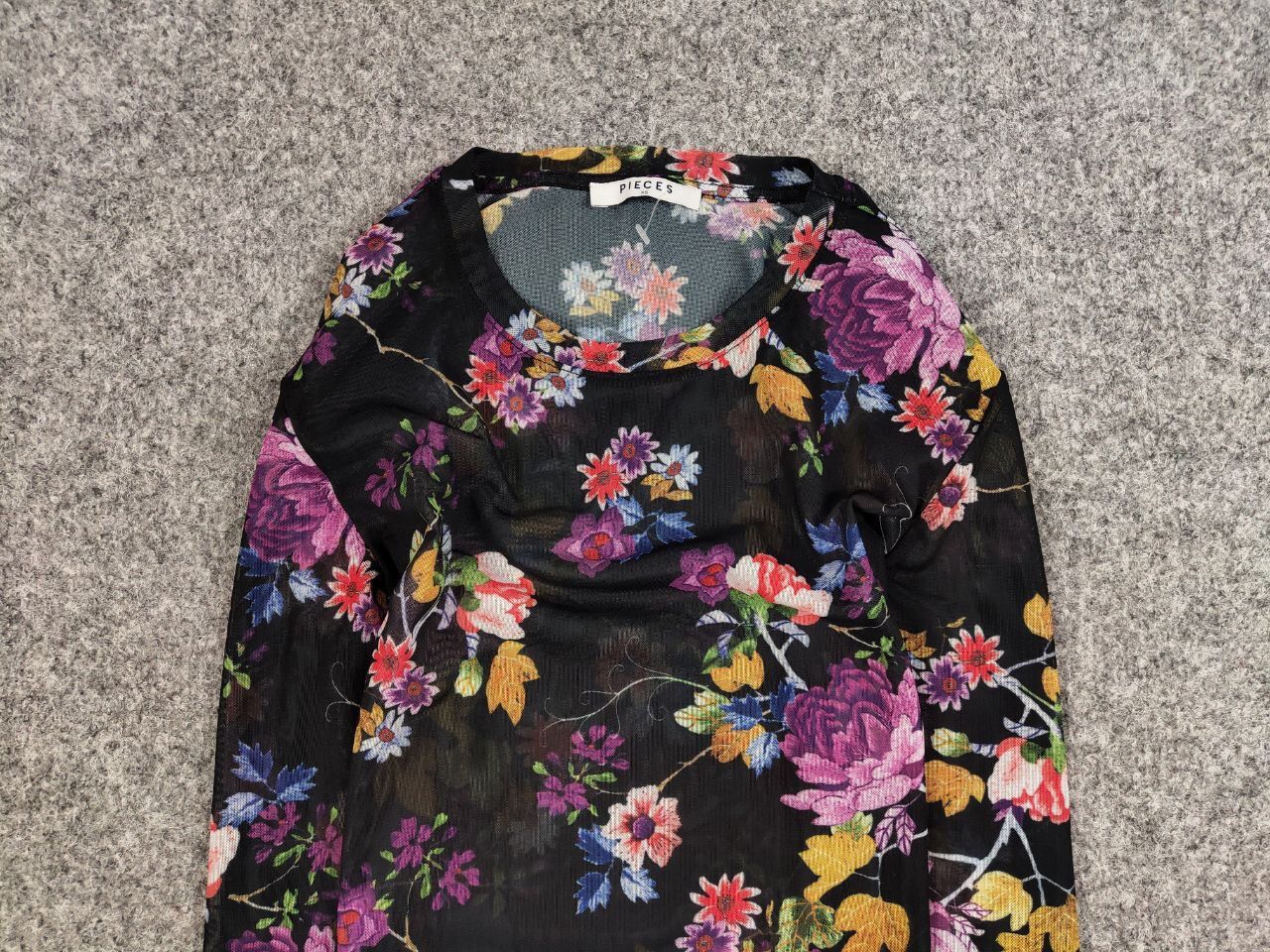 Japanese Brand Vintage Mesh Long Sleeve Motive Flowers Jean Paul Gaultier Size US XS / EU 42 / 0 - 8 Thumbnail