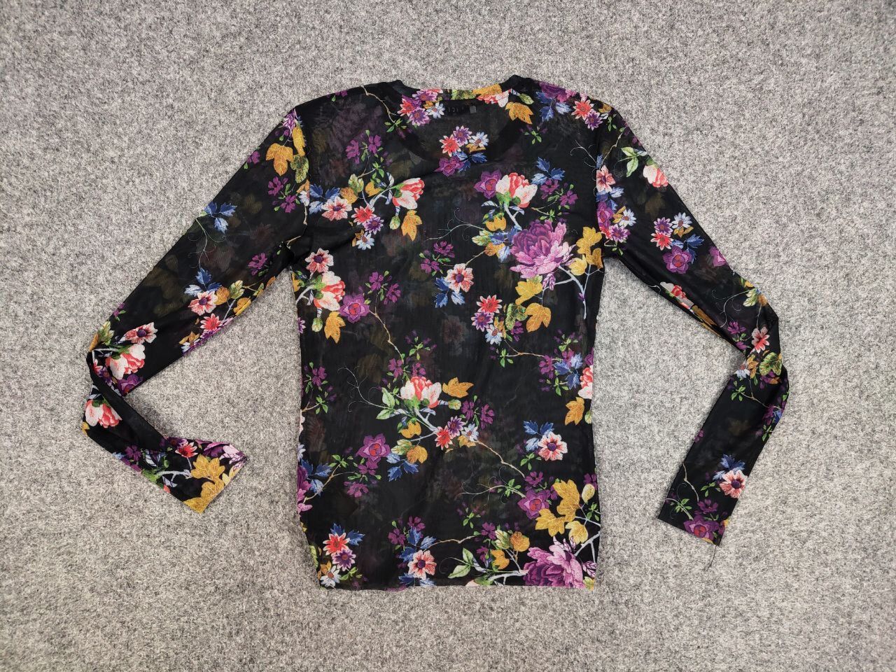 Japanese Brand Vintage Mesh Long Sleeve Motive Flowers Jean Paul Gaultier Size US XS / EU 42 / 0 - 17 Thumbnail