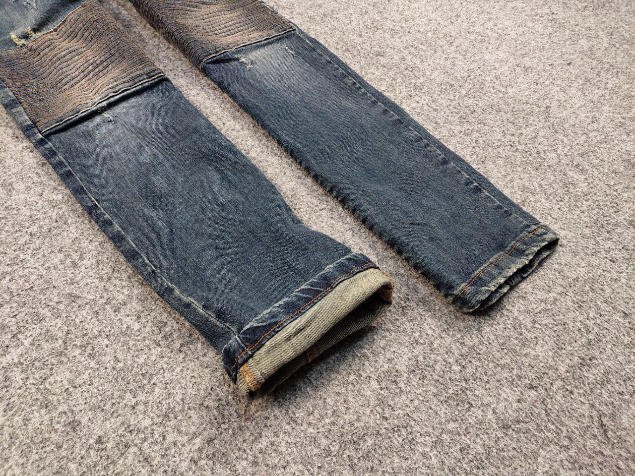 Takeshy Kurosawa Vintage Takeshy Kurosawa Japan Slim Denim Biker Jeans Size US 32 / EU 48 - 9 Thumbnail