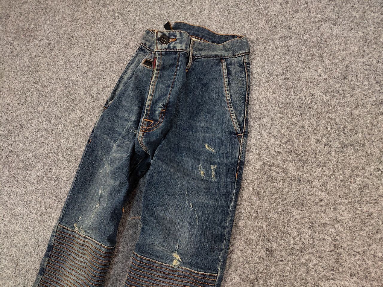 Takeshy Kurosawa Vintage Takeshy Kurosawa Japan Slim Denim Biker Jeans Size US 32 / EU 48 - 4 Thumbnail