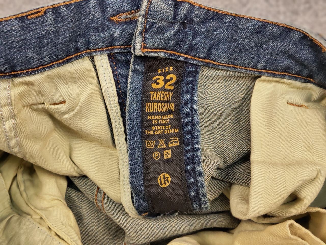 Takeshy Kurosawa Vintage Takeshy Kurosawa Japan Slim Denim Biker Jeans Size US 32 / EU 48 - 21 Thumbnail