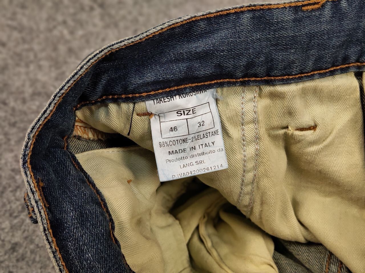 Takeshy Kurosawa Vintage Takeshy Kurosawa Japan Slim Denim Biker Jeans Size US 32 / EU 48 - 22 Thumbnail