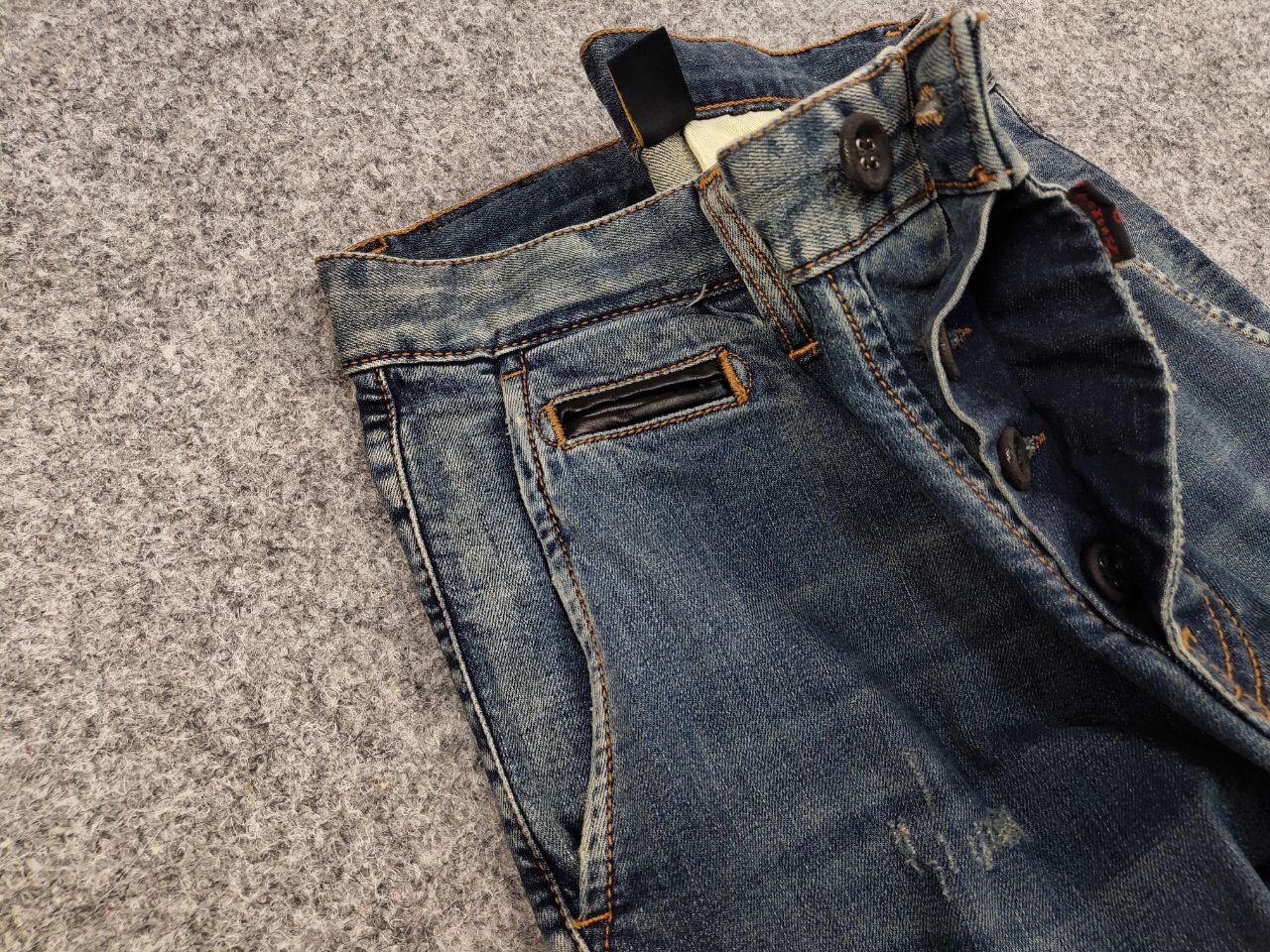 Takeshy Kurosawa Vintage Takeshy Kurosawa Japan Slim Denim Biker Jeans Size US 32 / EU 48 - 13 Thumbnail