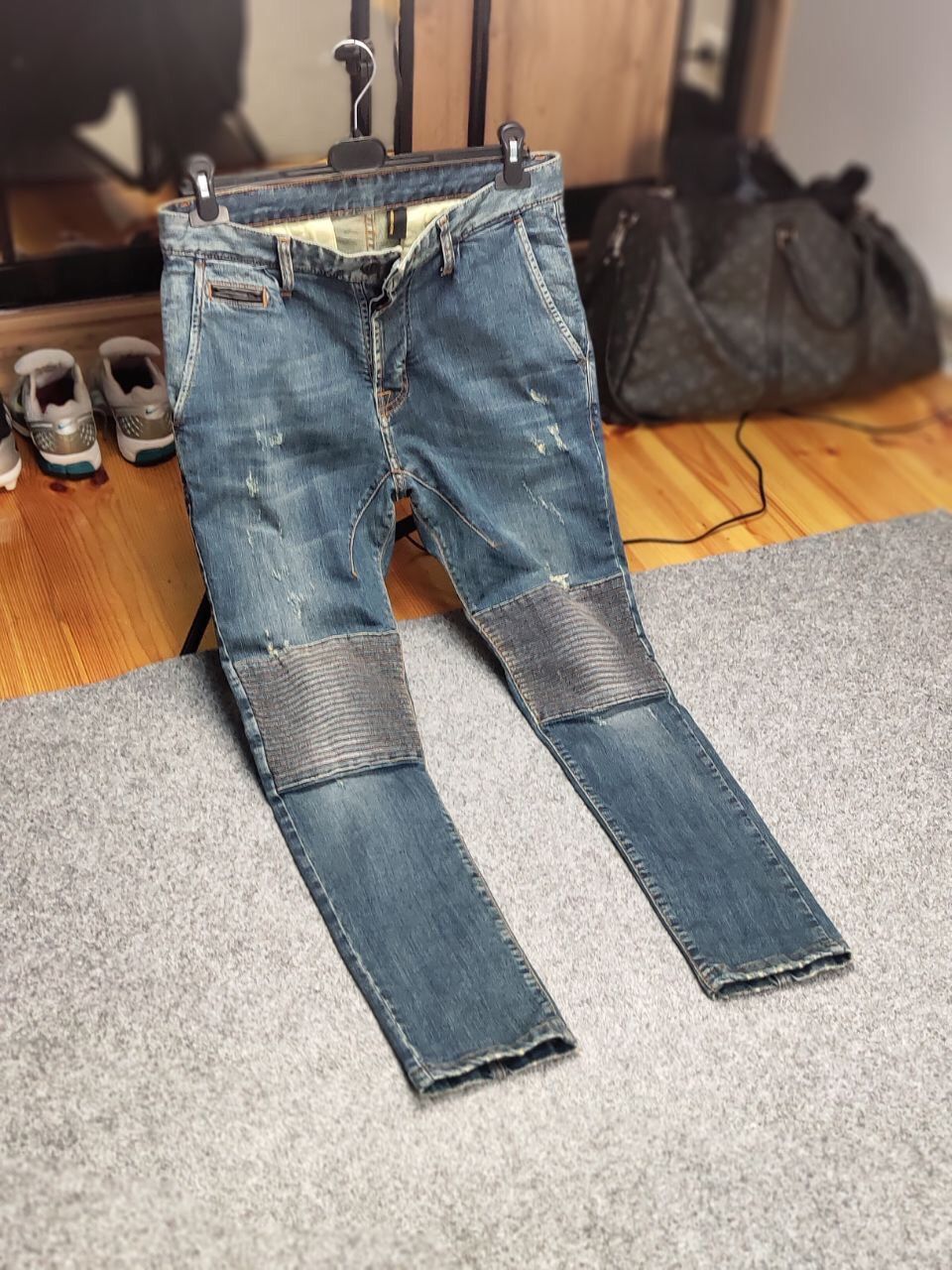 Takeshy Kurosawa Vintage Takeshy Kurosawa Japan Slim Denim Biker Jeans Size US 32 / EU 48 - 24 Thumbnail