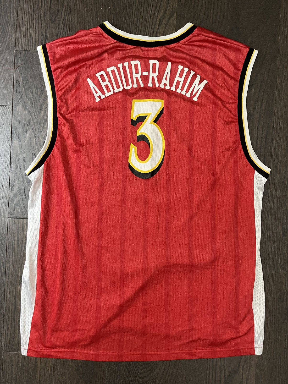 Authentic Atlanta Hawks Shariff Abdur-Rahim Reebok Jersey top