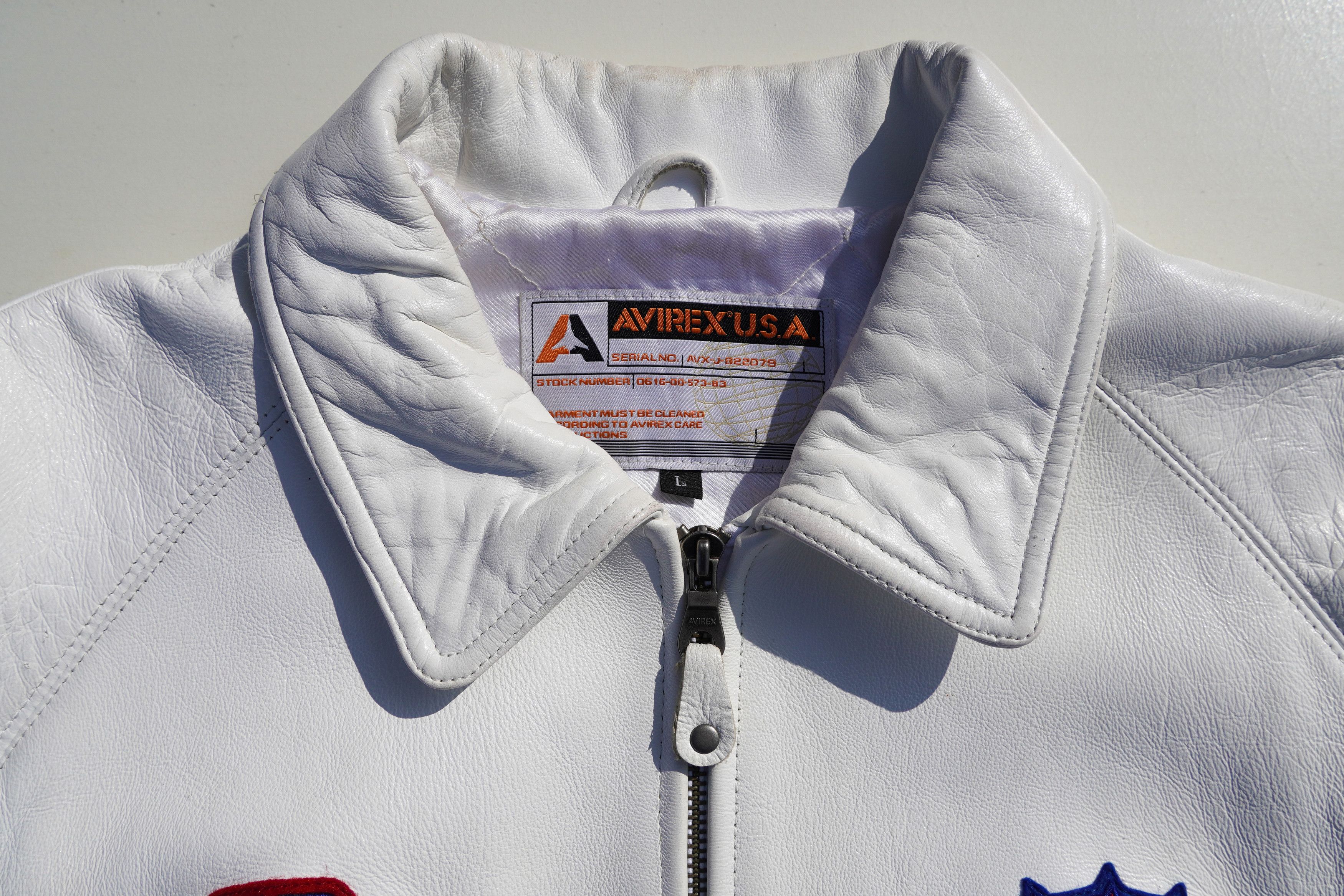 Avirex Avirex NY All Stars leather jacket 🏀 Size US L / EU 52-54 / 3 - 11 Thumbnail