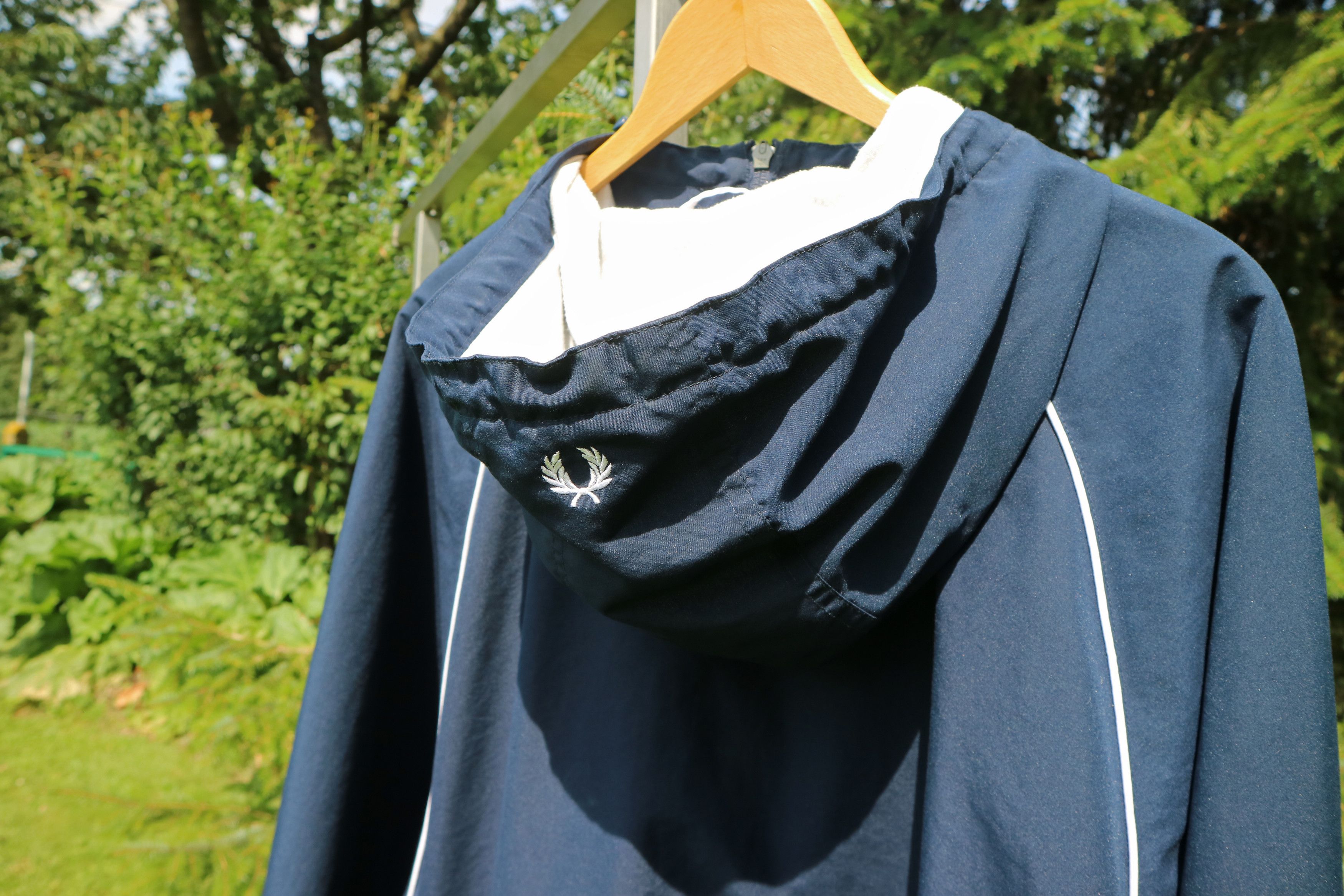 Fred Perry × Vintage 90'S FRED PERRY Logo windbreaker Size US XL / EU 56 / 4 - 6 Thumbnail