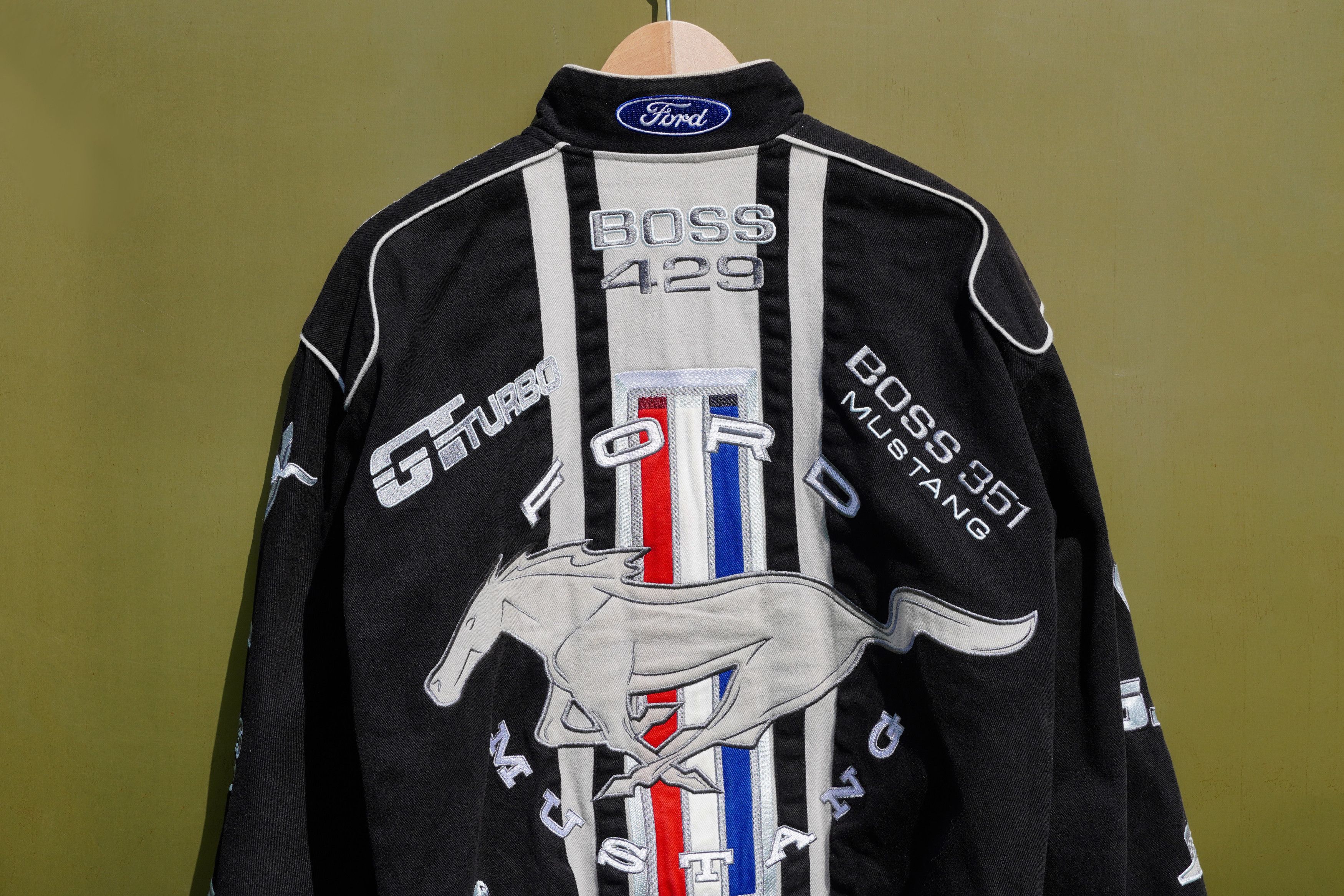 Mustang × NASCAR × Vintage NASCAR Mustang jacket 🐎🏎️ Size US M / EU 48-50 / 2 - 8 Thumbnail