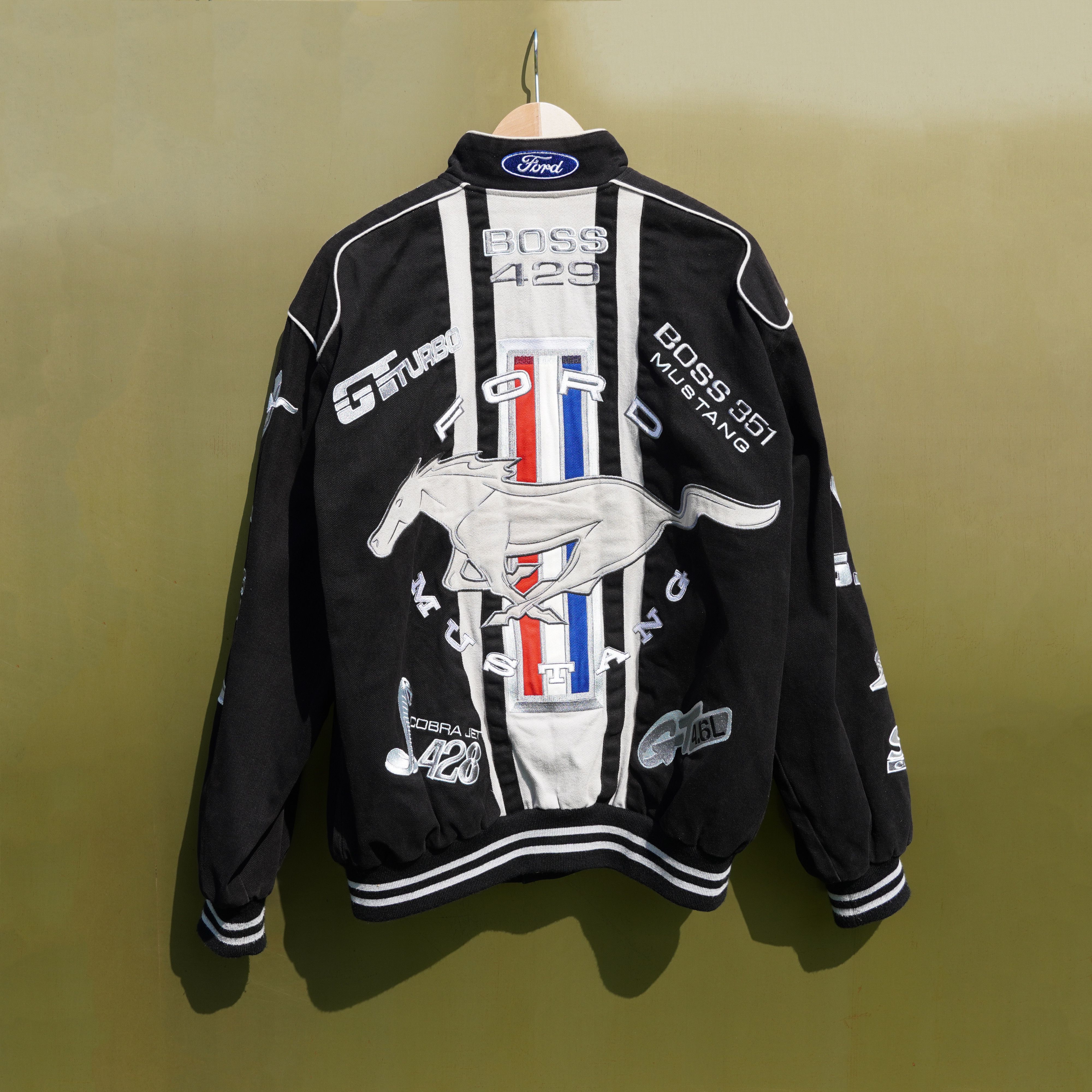 Mustang × NASCAR × Vintage NASCAR Mustang jacket 🐎🏎️ Size US M / EU 48-50 / 2 - 7 Thumbnail