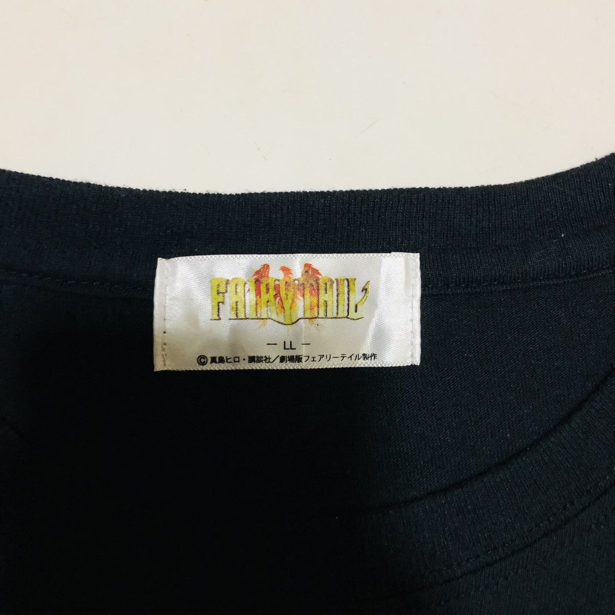 Anime × Cartoon Network × Japanese Brand Anime Fairy Tail Manga tee Size US L / EU 52-54 / 3 - 6 Thumbnail