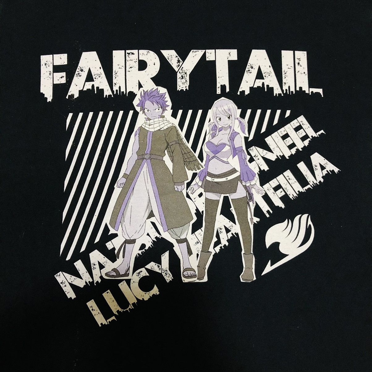 Anime × Cartoon Network × Japanese Brand Anime Fairy Tail Manga tee Size US L / EU 52-54 / 3 - 4 Thumbnail