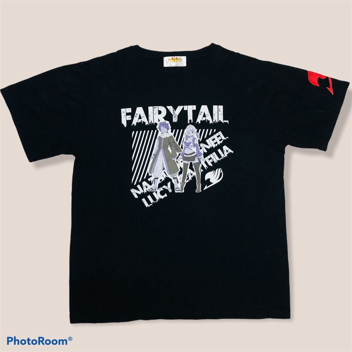 Anime × Cartoon Network × Japanese Brand Anime Fairy Tail Manga tee Size US L / EU 52-54 / 3 - 2 Thumbnail
