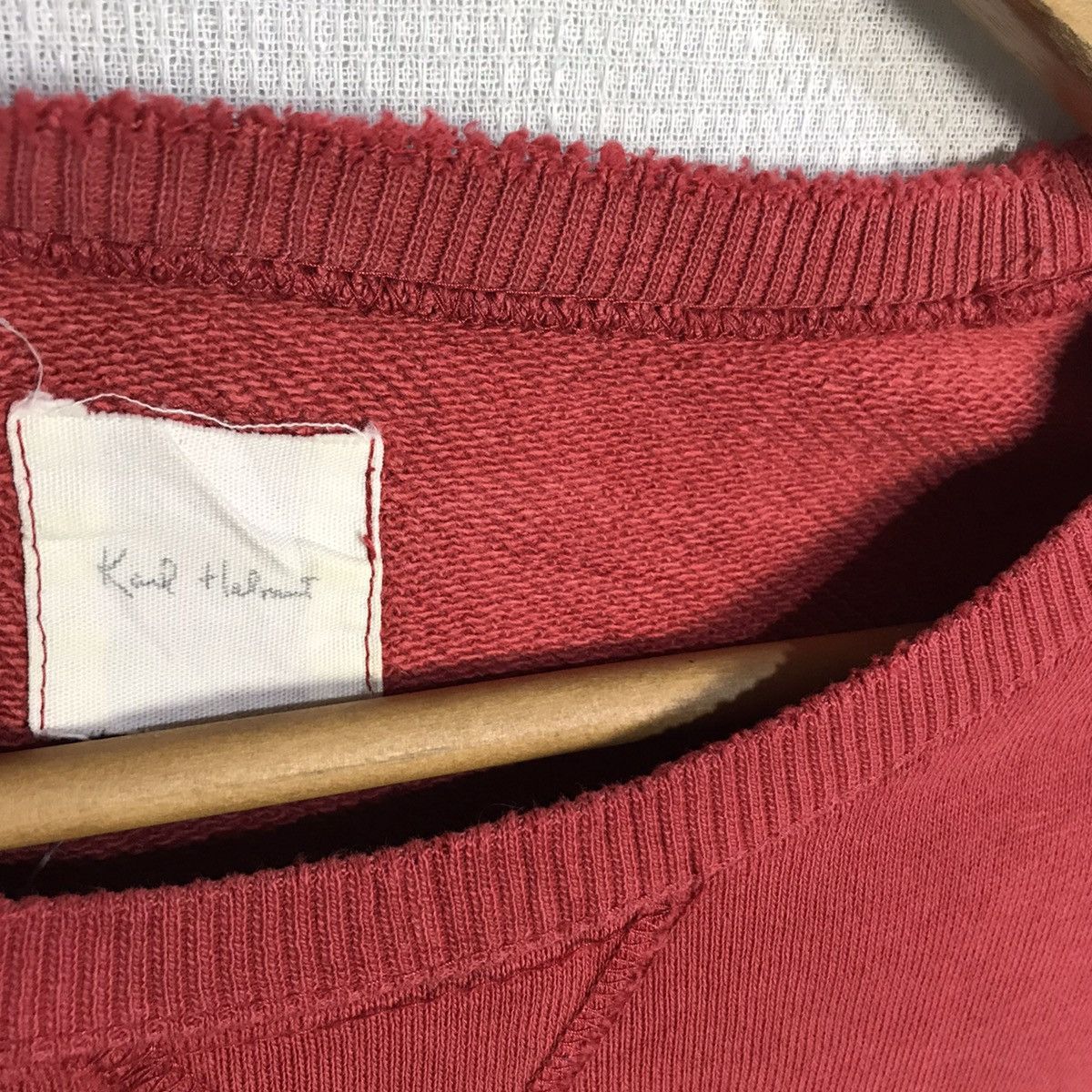 Karl Helmut Karl helmut big spellout crewneck sweatshirt Size US XL / EU 56 / 4 - 4 Thumbnail