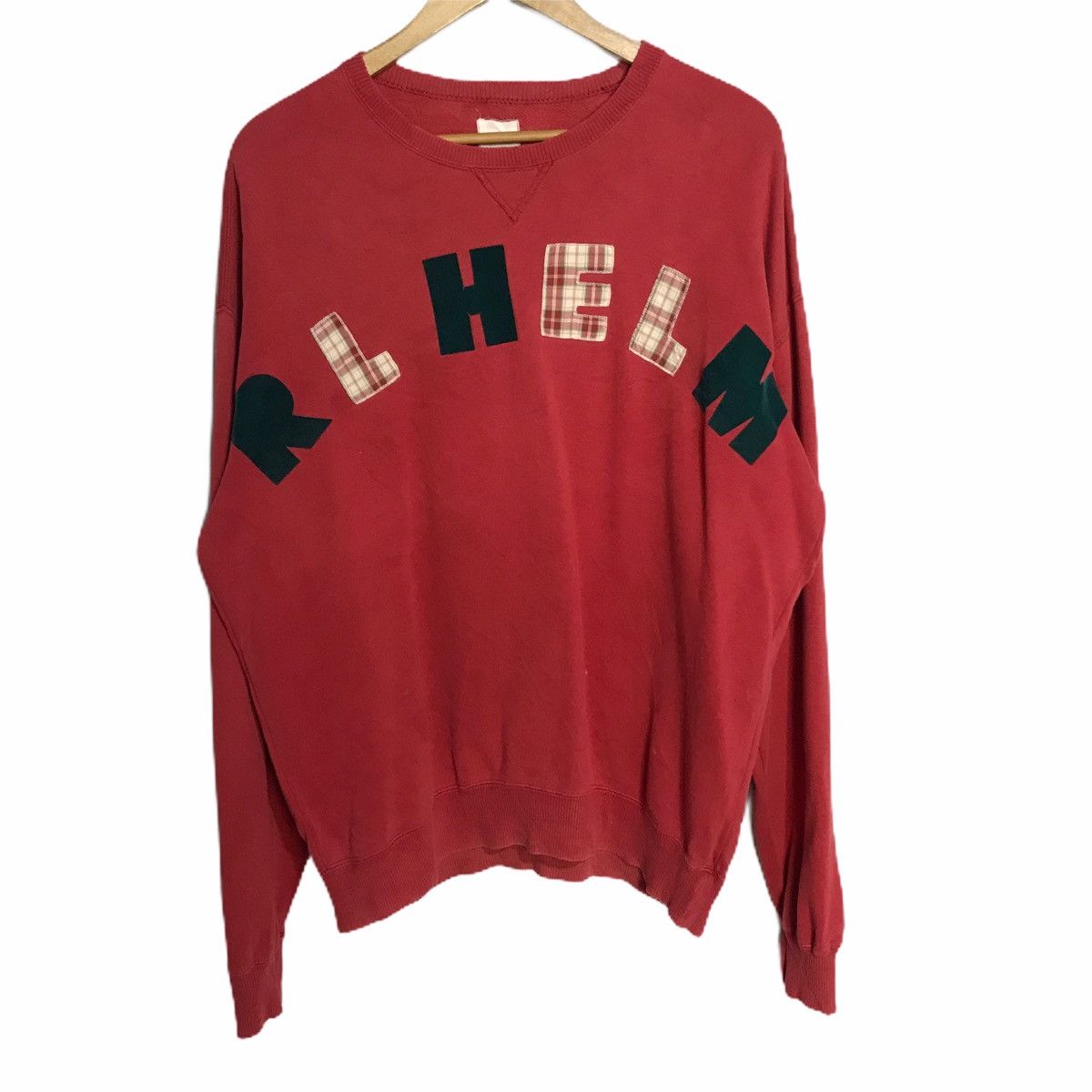 Karl Helmut Karl helmut big spellout crewneck sweatshirt Size US XL / EU 56 / 4 - 1 Thumbnail