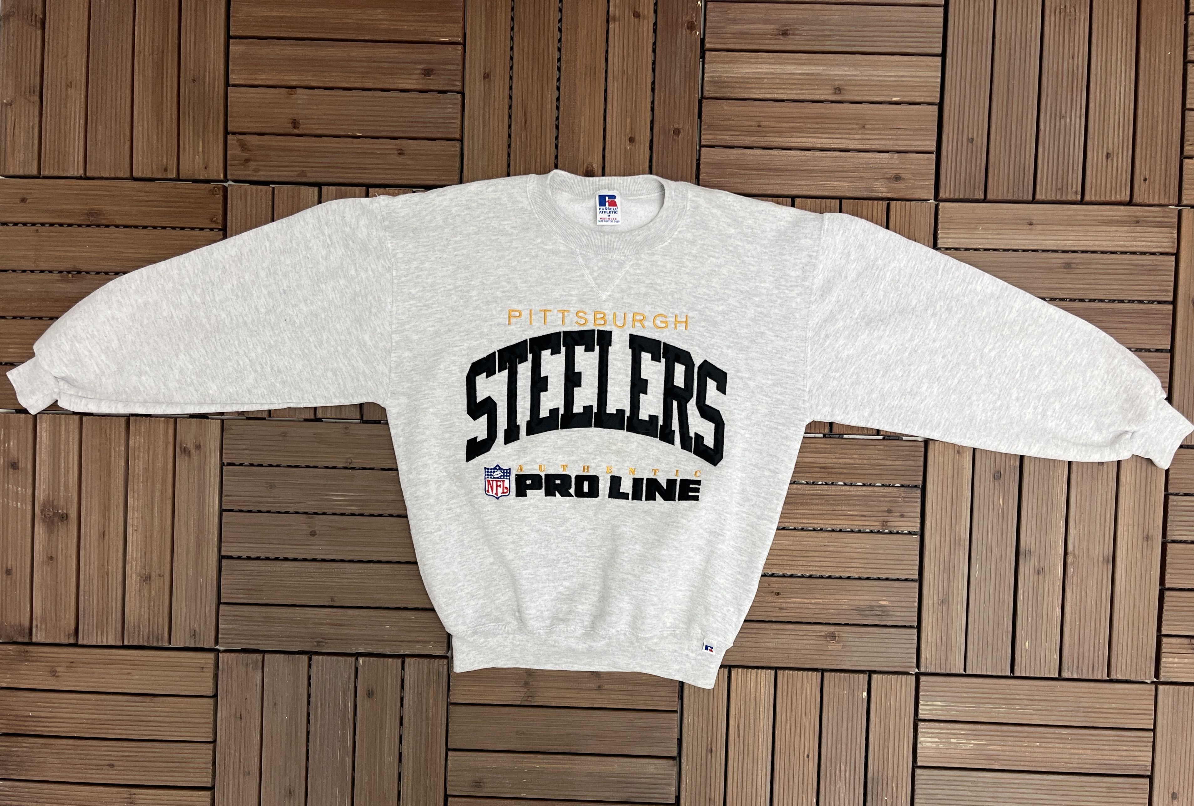 Russell Athletic × Vintage Pittsburgh Steelers Pro Line Vintage Crewneck Sweater Size US M / EU 48-50 / 2 - 5 Thumbnail