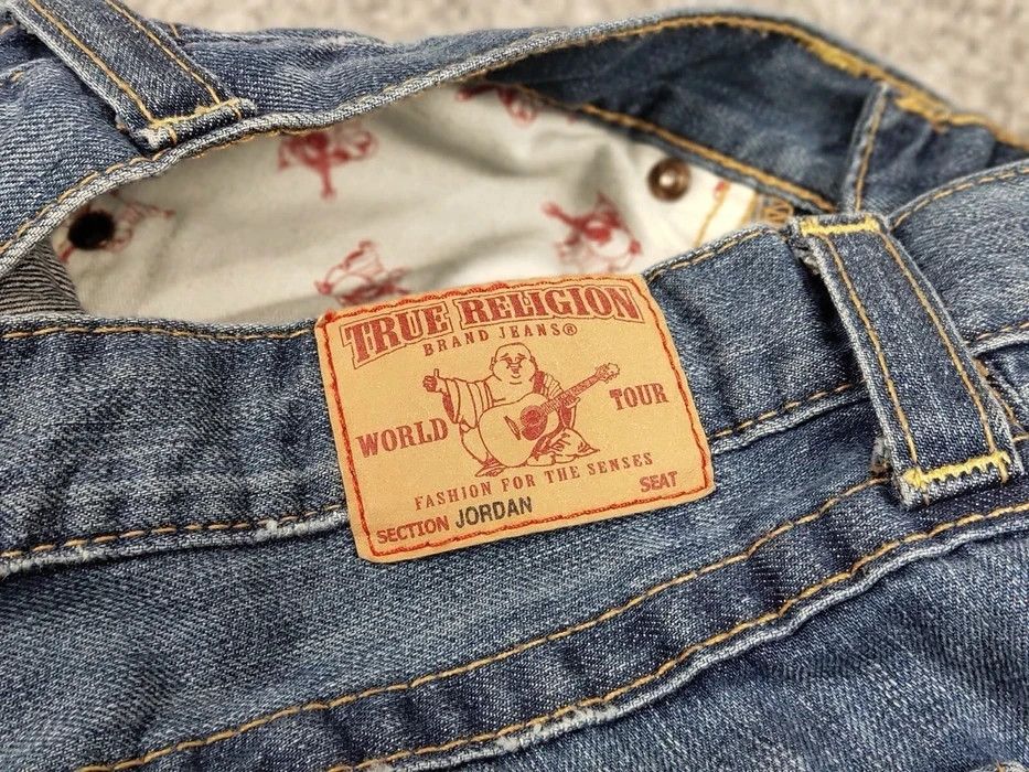 True Religion Vintage True Religion Distressed Denim Jeans Made In Usa Size US 28 / EU 44 - 8 Thumbnail