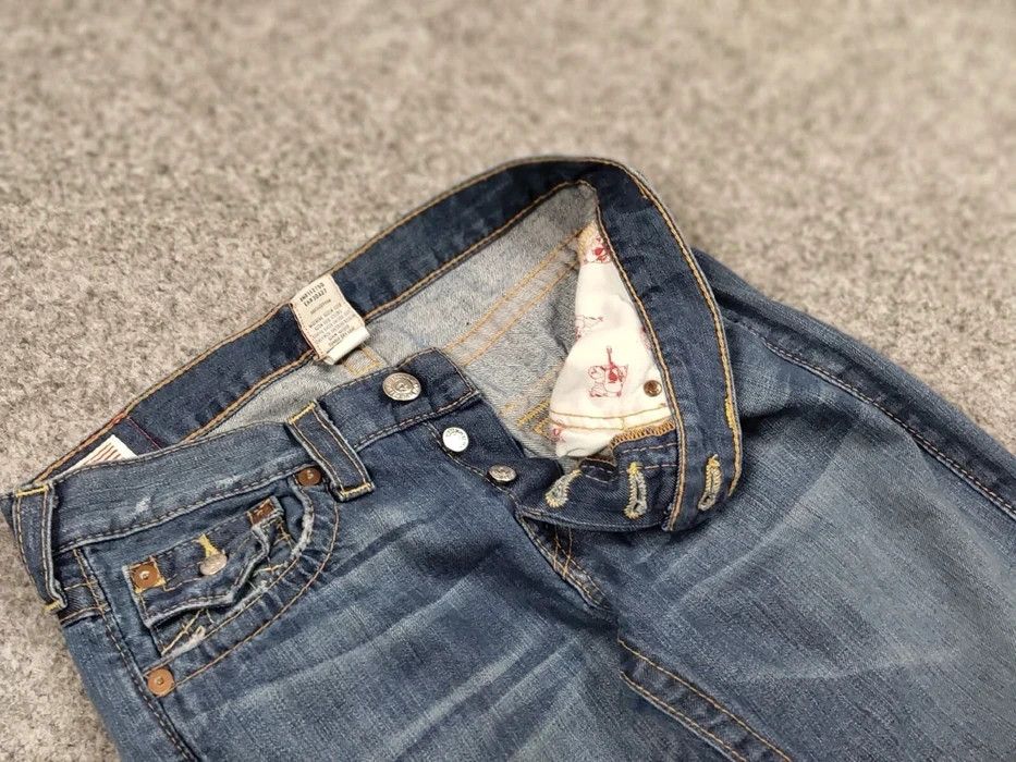 True Religion Vintage True Religion Distressed Denim Jeans Made In Usa Size US 28 / EU 44 - 7 Thumbnail