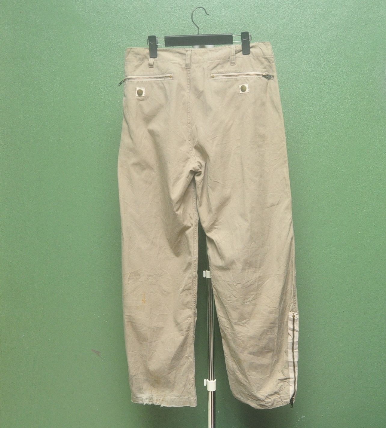 Japanese Brand × Vintage Vintage Billy Stone’s Workers Zippers Pant Japanese Style Size US 33 - 2 Thumbnail