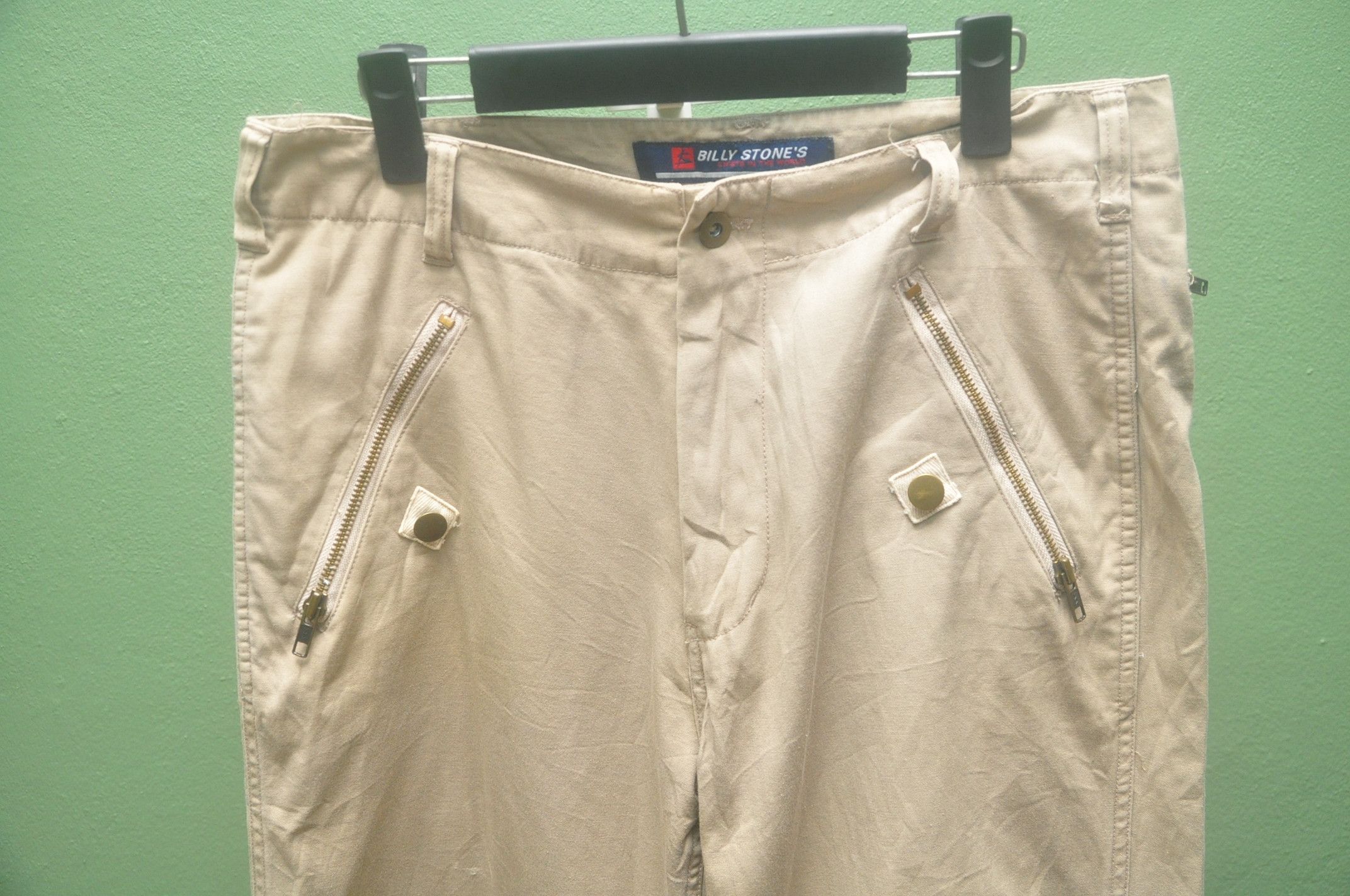 Japanese Brand × Vintage Vintage Billy Stone’s Workers Zippers Pant Japanese Style Size US 33 - 7 Thumbnail