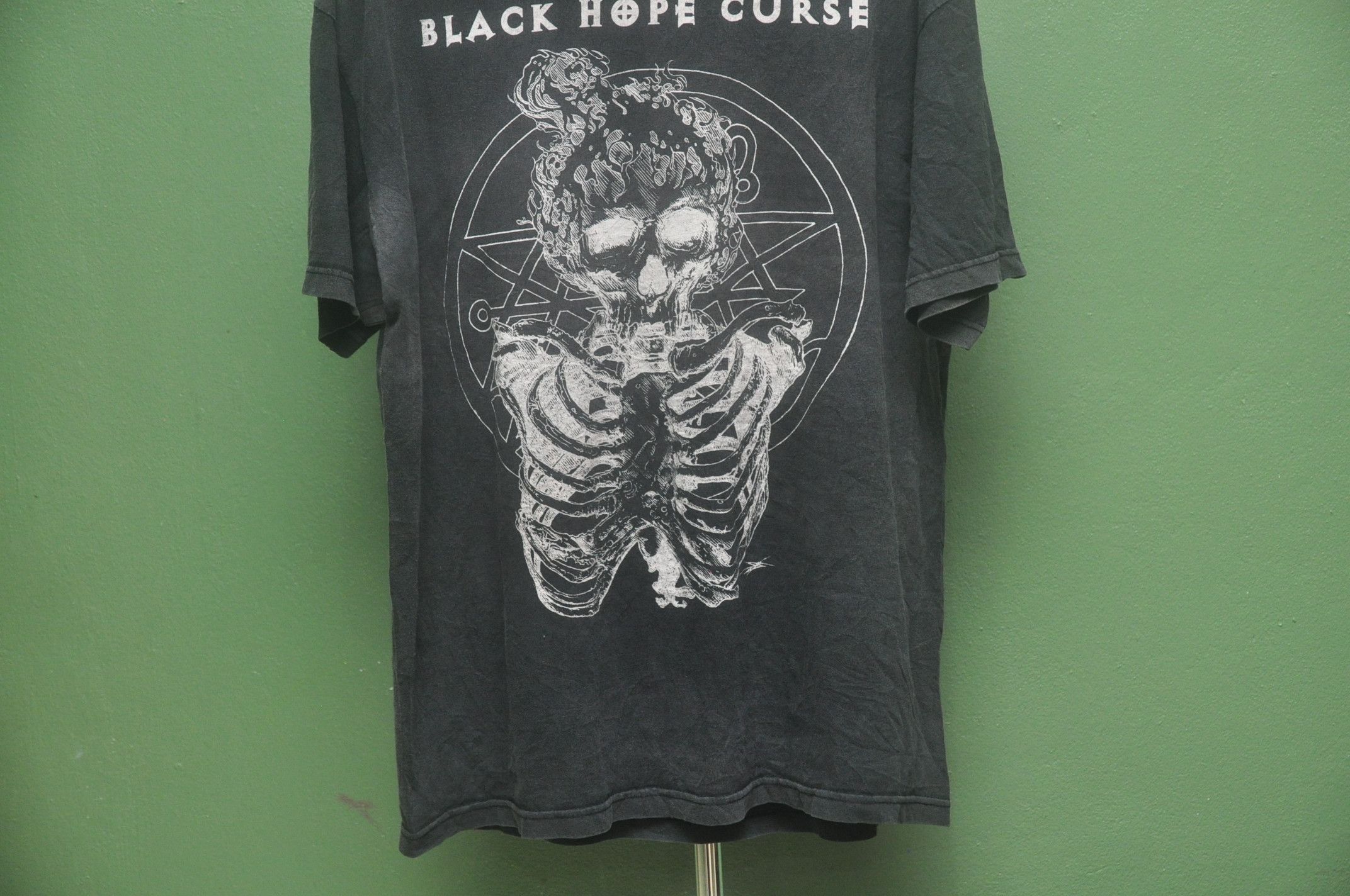 Japanese Brand × Vintage Vintage Black Hope Curse In Darkness We Stand Shirt Size US XL / EU 56 / 4 - 5 Thumbnail