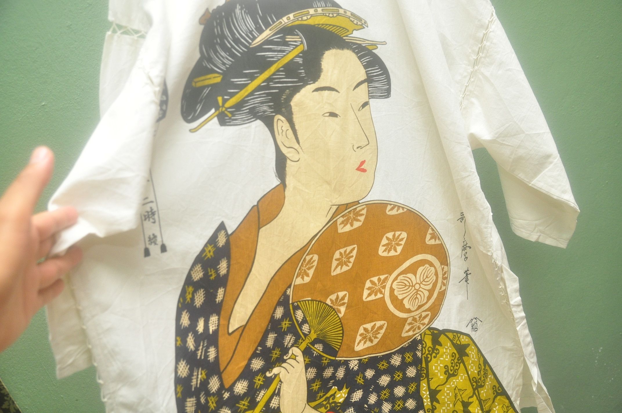 Japanese Brand Vintage Japanese Kimono Designer Streetwear Fashion Style Size US L / EU 52-54 / 3 - 4 Thumbnail