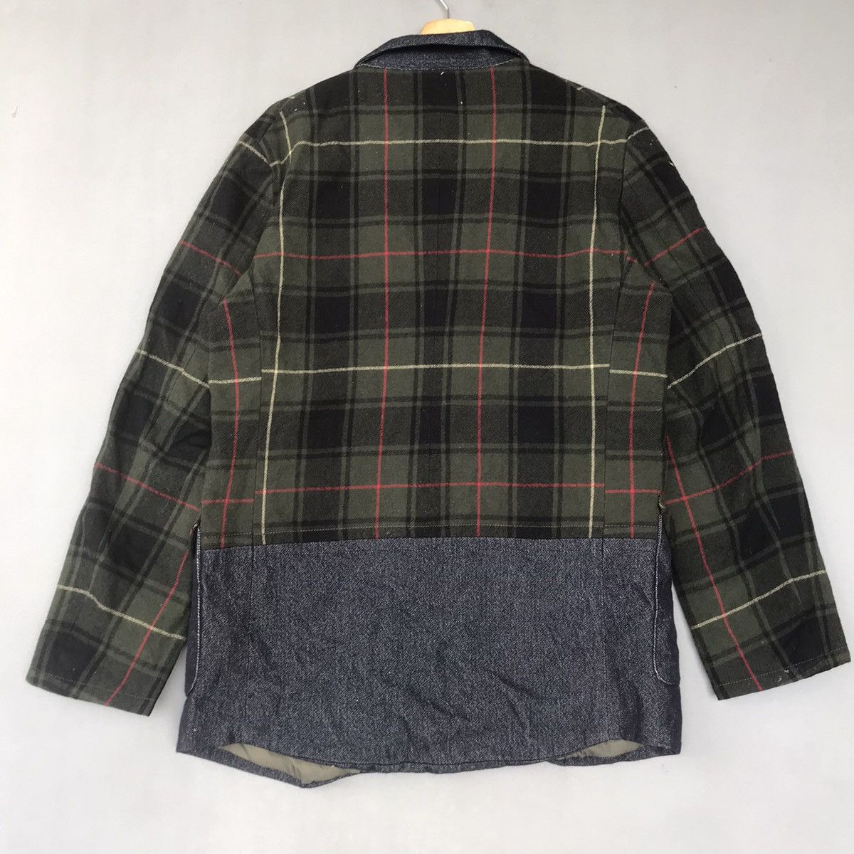 Japanese Brand × PPFM × Vintage Vintage Wool PPFM COAT BLAZER Tartan design Size 46R - 6 Thumbnail