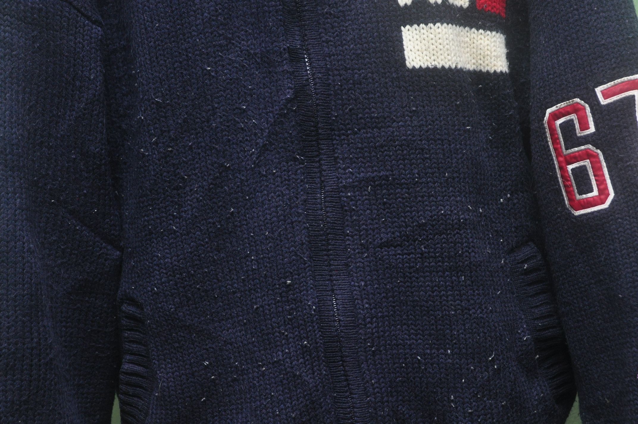 Japanese Brand Vintage RL 67 Big Logo Knit Streetwear Fashion Style Size US L / EU 52-54 / 3 - 4 Thumbnail