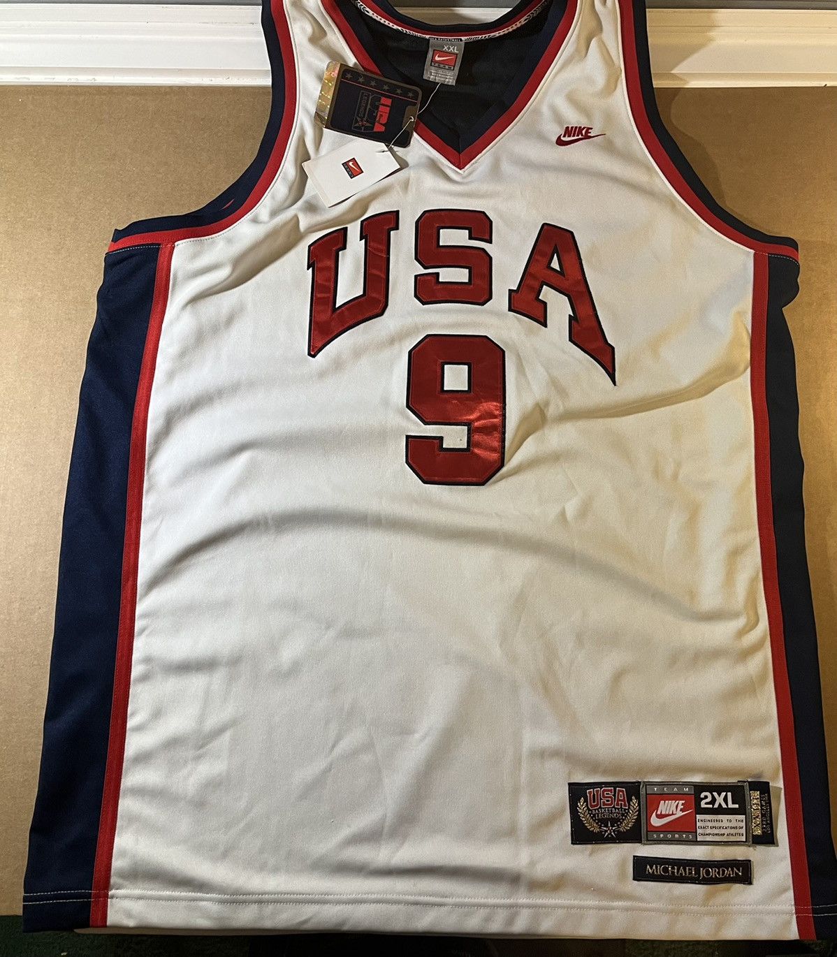 Nike Rare Michael Jordan 1992 Olympic Dream team XXL Size US XXL / EU 58 / 5 - 1 Thumbnail