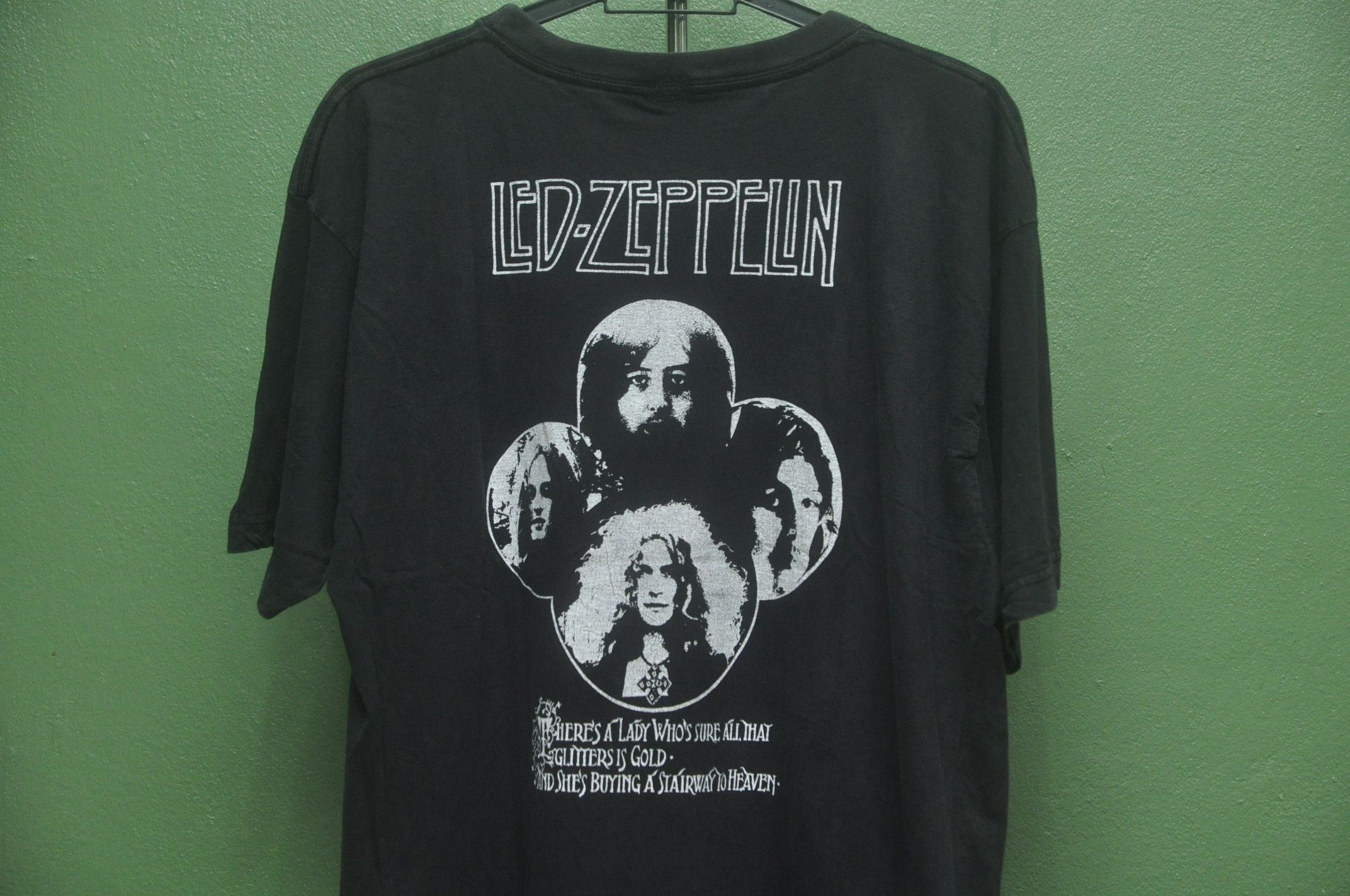 Band Tees Vintage Led Zeppelin Band Music Streetwear Fashion Style Size US L / EU 52-54 / 3 - 4 Thumbnail