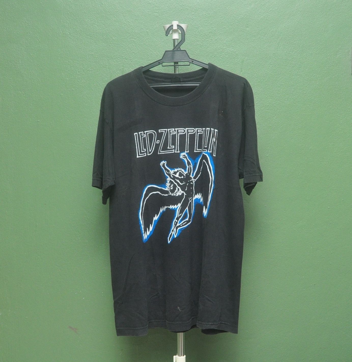 Band Tees Vintage Led Zeppelin Band Music Streetwear Fashion Style Size US L / EU 52-54 / 3 - 2 Thumbnail