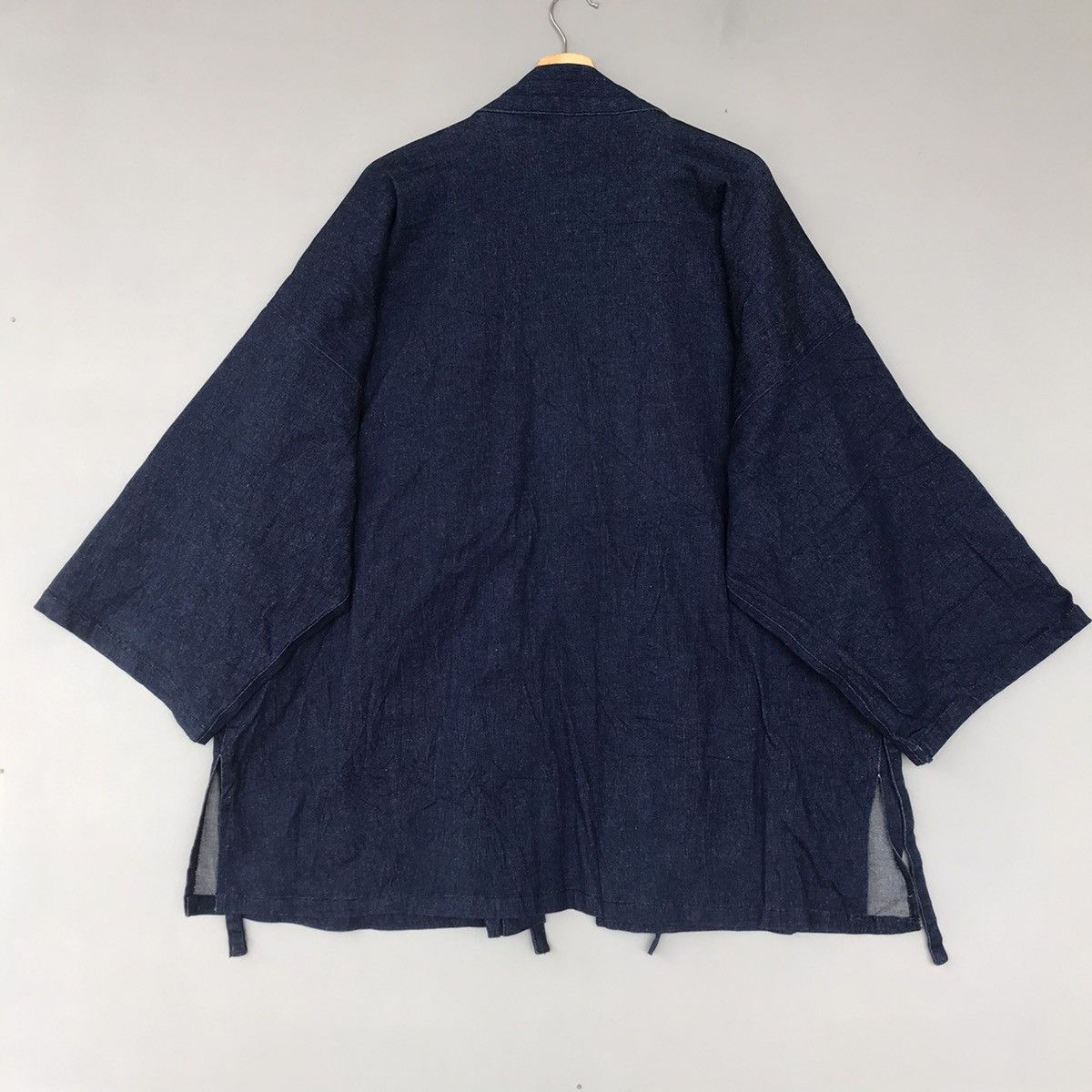 Indigo × Japanese Brand Vtg Indigo Kimono Japanese Tradisional Visvim Kapital style Size US L / EU 52-54 / 3 - 7 Thumbnail