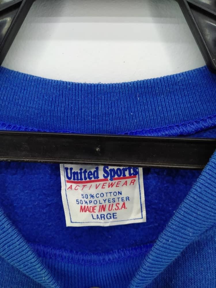 Japanese Brand × Vintage Vintage USA Big Logo Sweatshirt Size US L / EU 52-54 / 3 - 3 Thumbnail
