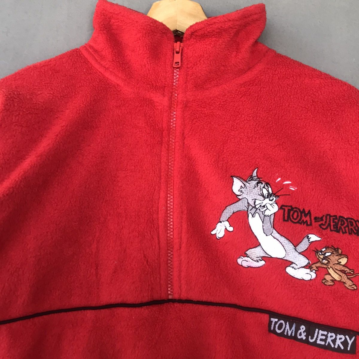 Cartoon Network × Japanese Brand Vintage Tom And Jerry Half Zip fleece Size US L / EU 52-54 / 3 - 3 Thumbnail