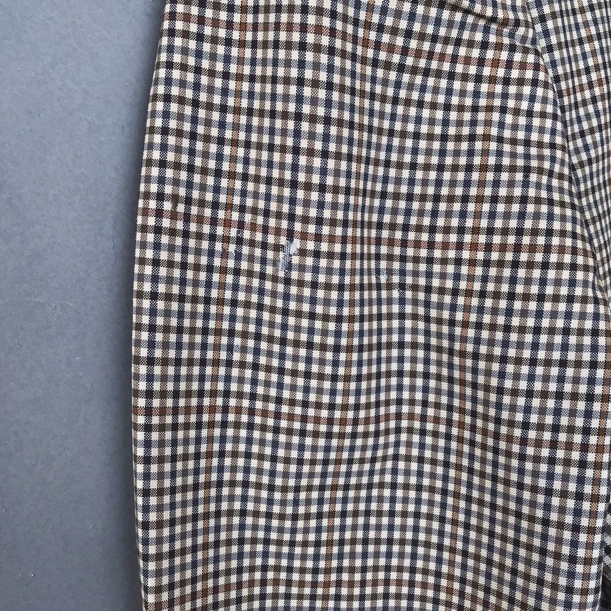 Aquascutum Vintage blazer Aquascutum gingnam pattern Size 38R - 5 Thumbnail