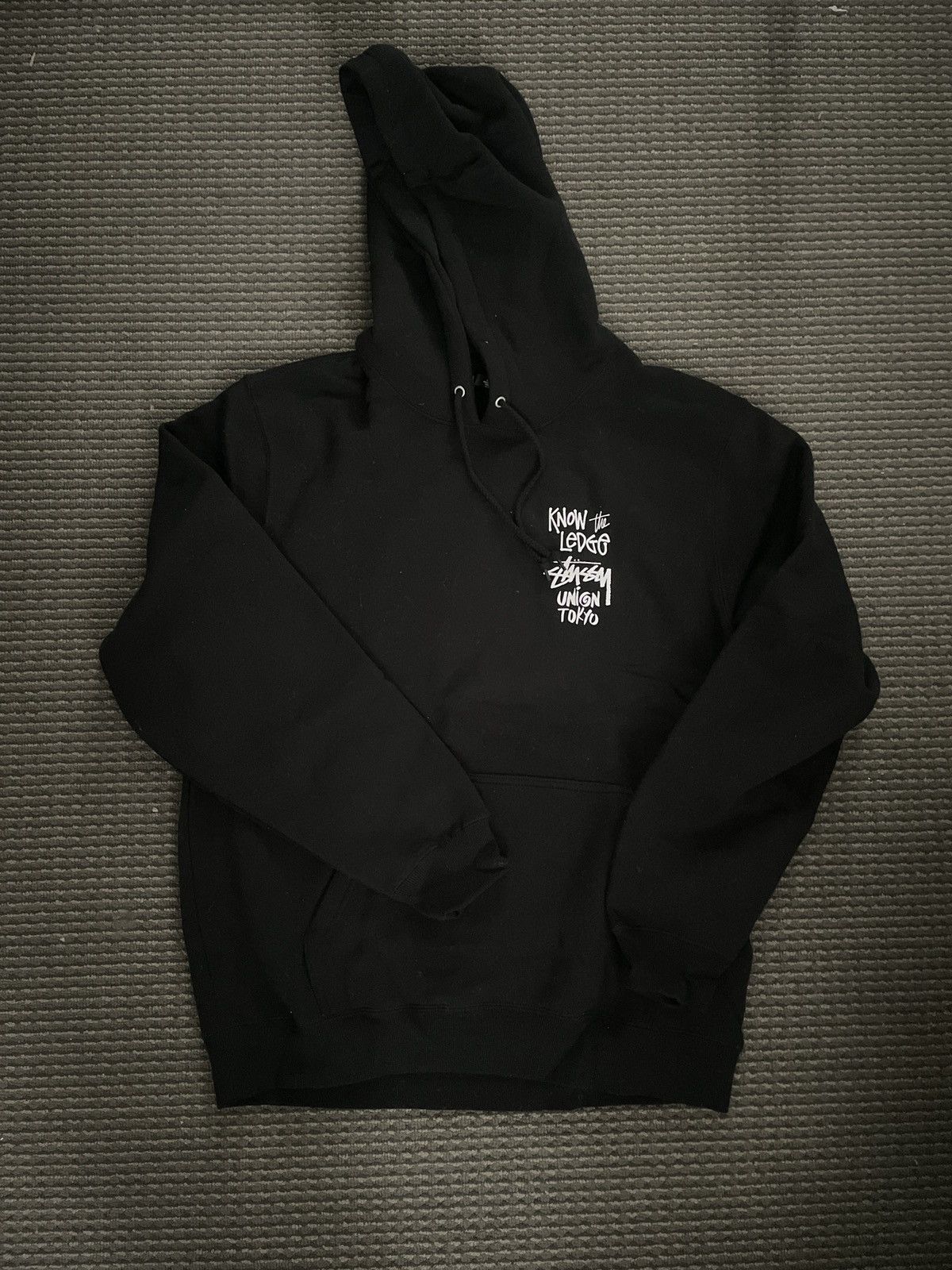 ★送料・関税込★Stussy★Stussy x Union Hoodie Black★ Stussy × Union Stussy x Union TOKYO Hoodie | Grailed