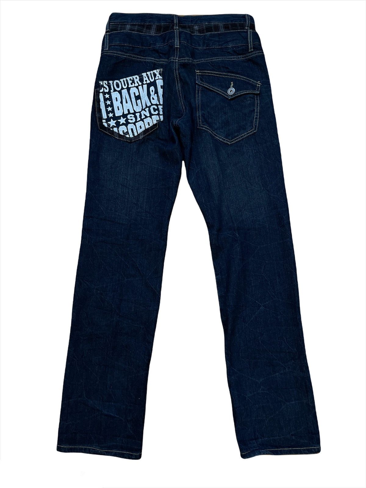 Designer × Japanese Brand × Seditionaries 🔥Japanese Brand🔥 Double Waist Denim Jeans Size US 32 / EU 48 - 2 Thumbnail