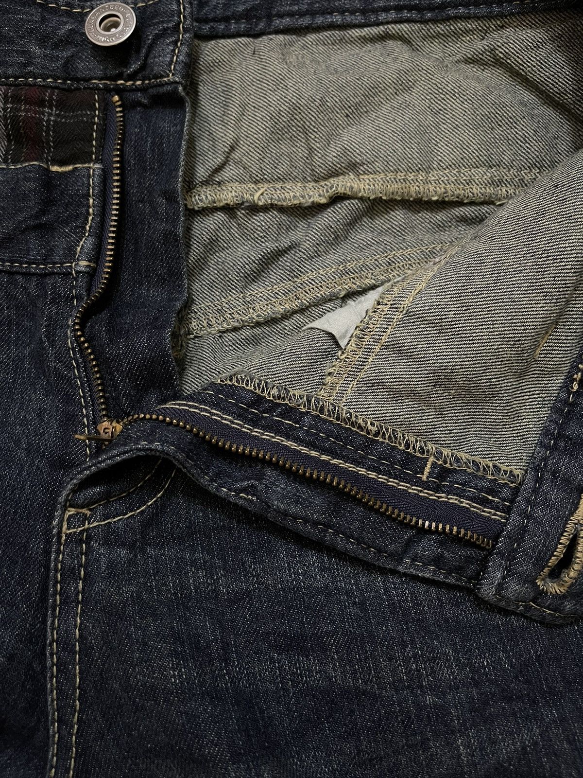Designer × Japanese Brand × Seditionaries 🔥Japanese Brand🔥 Double Waist Denim Jeans Size US 32 / EU 48 - 3 Thumbnail