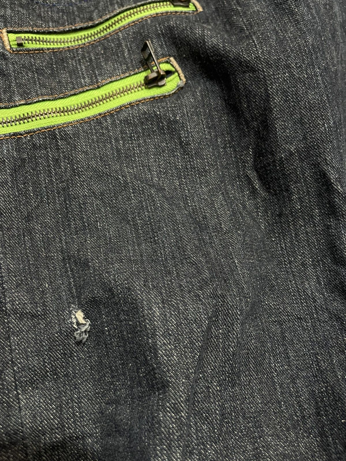 Designer × Japanese Brand × Seditionaries Japanese Brand Memory Special Double Waist Denim Jeans Size US 30 / EU 46 - 3 Thumbnail