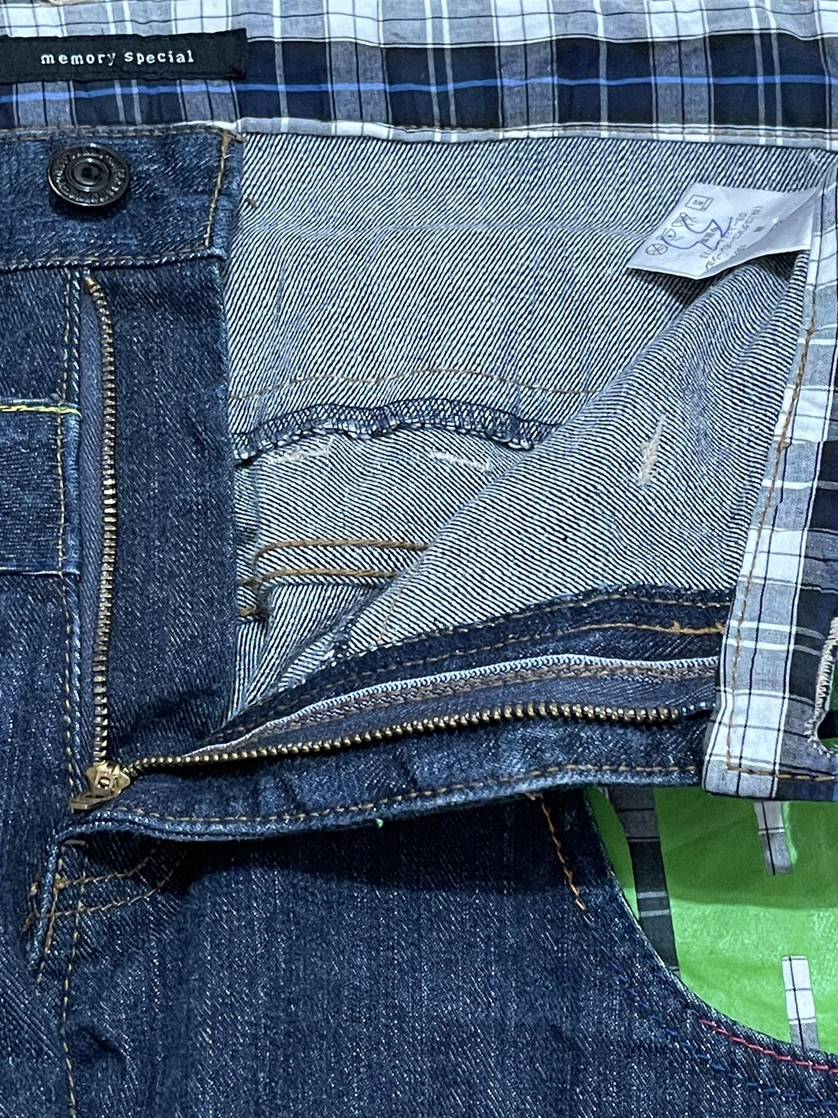Designer × Japanese Brand × Seditionaries Japanese Brand Memory Special Double Waist Denim Jeans Size US 30 / EU 46 - 4 Thumbnail